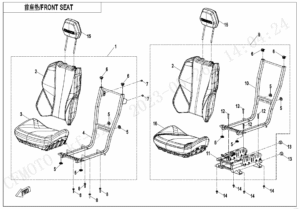 F13-1-V1 FRONT SEAT