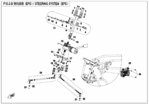 F10-2-B STEERING SYSTEM(EPS)