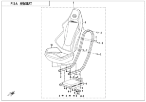 SEAT(BLACK AND RED)