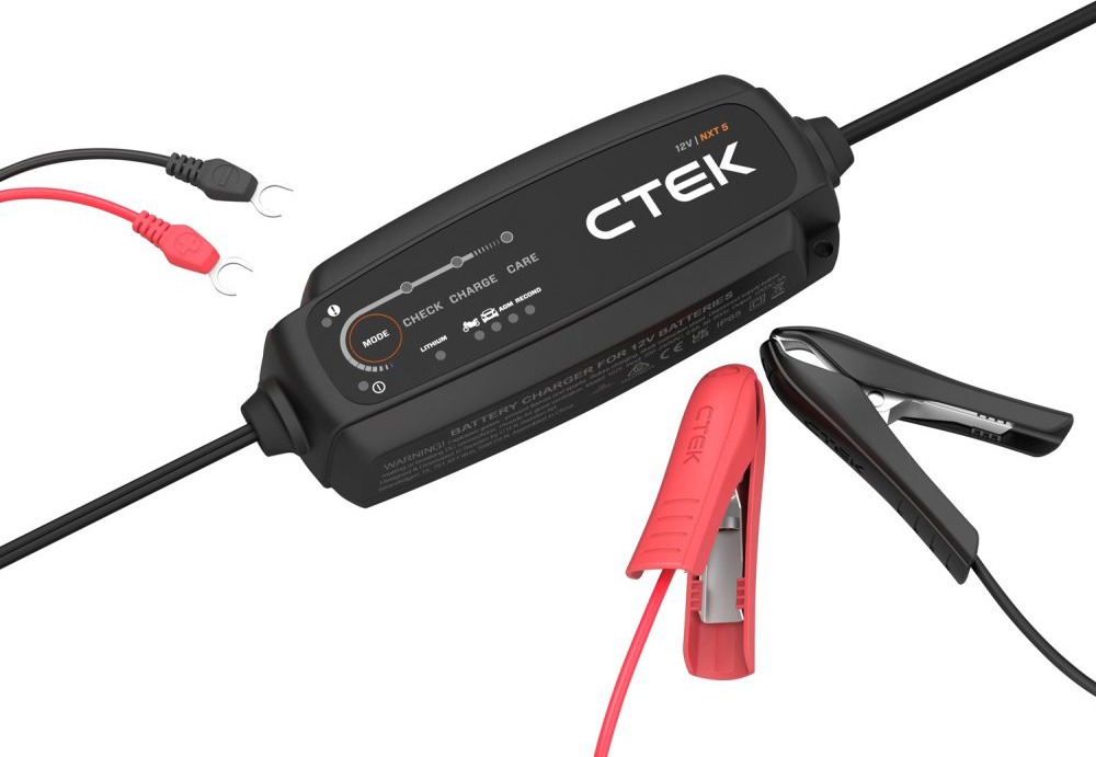 nabíječka CTEK NXT 5 EU pro olověné a litiové baterie 12 V, 5A, 1,2 - 110Ah / 160Ah - Obrázek 2