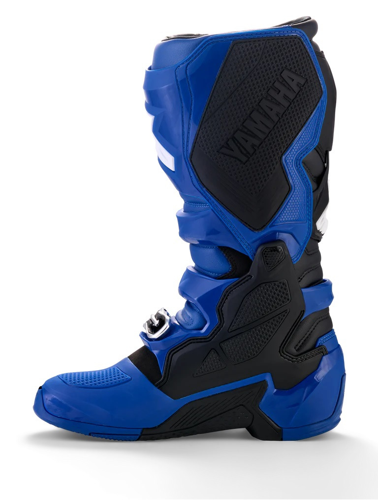 boty TECH 7 YAMAHA kolekce, ALPINESTARS (modrá/bílá/černá) 2026 - Obrázek 4