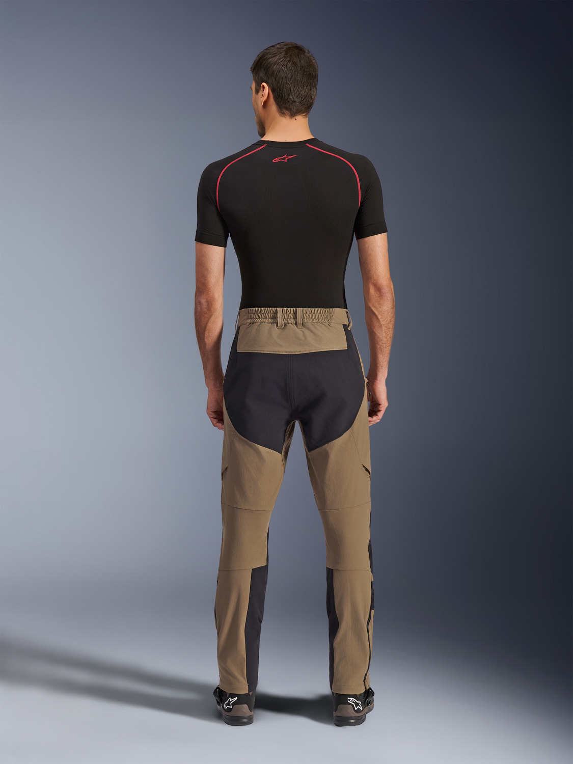 kalhoty EXPLORE AST, ALPINESTARS (hnědá/černá) 2026 - Obrázek 5