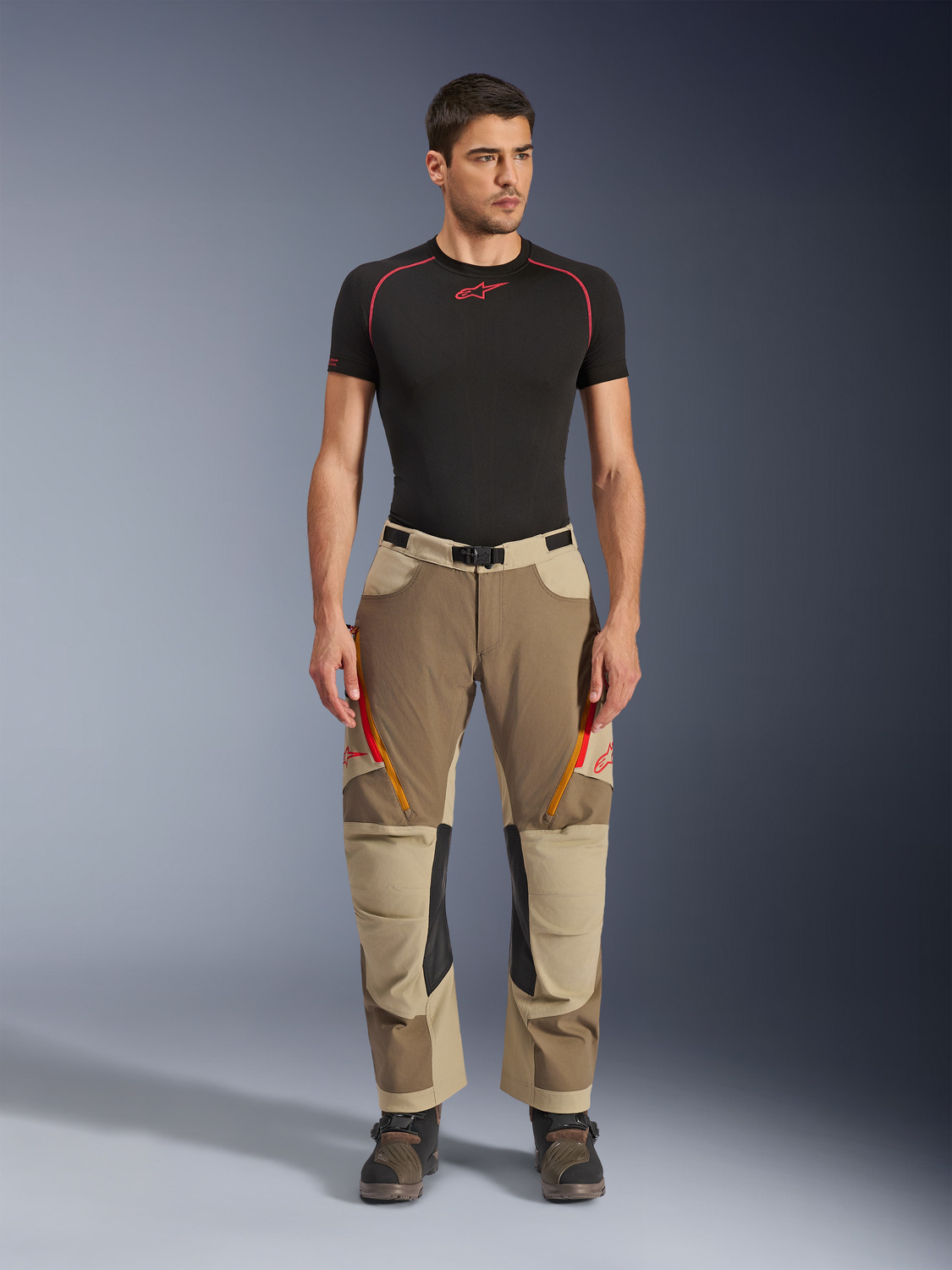 kalhoty MAXDURA DUAL, ALPINESTARS (světle hnědá) 2026 - Obrázek 4