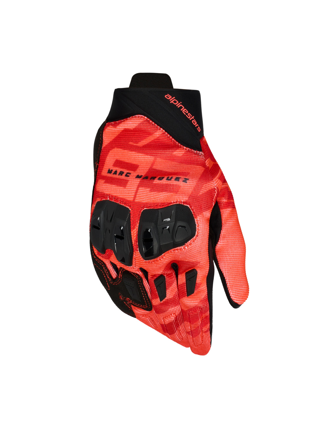 rukavice SP X 1 MM93 kolekce, ALPINESTARS (červená fluo/červená/černá) 2026