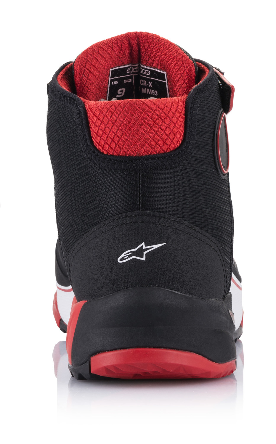 boty CR-X DRYSTAR MM93 kolekce, ALPINESTARS (černá/červená/bílá) 2026 - Obrázek 4