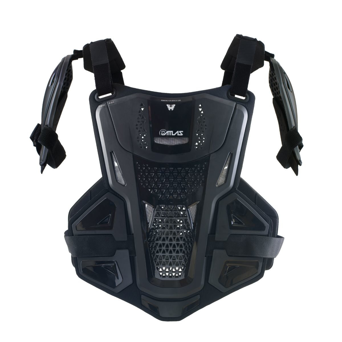 chránič hrudníku ATLAS DEFENDER II PLUS CE1 (černý) - Obrázek 2
