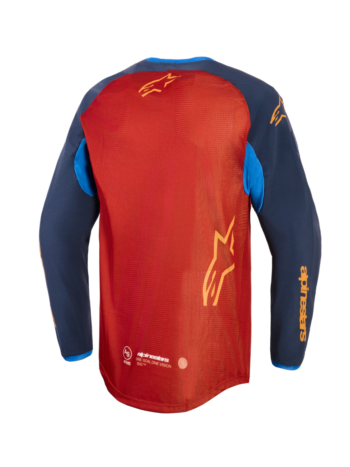 dres MAXDURA DUAL, ALPINESTARS (oranžová/tmavě modrá) 2026 - Obrázek 2