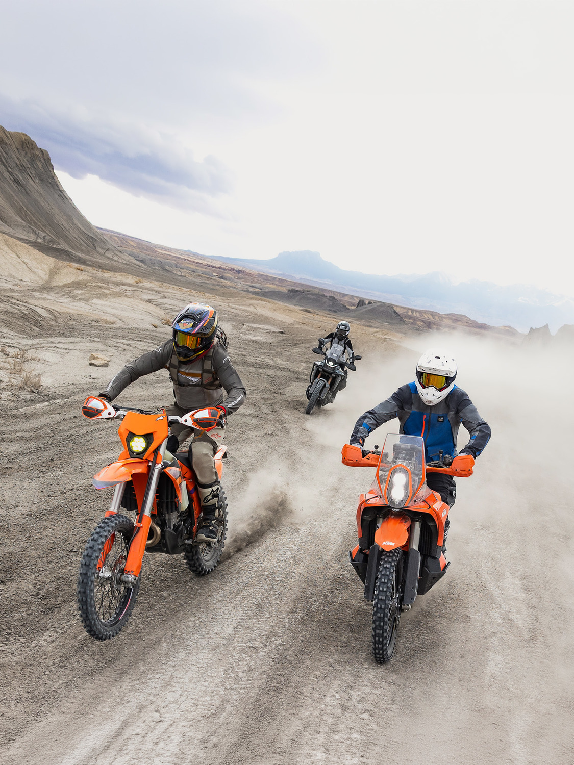 dres MAXDURA DUAL, ALPINESTARS (hnědá/oranžová) 2026 - Obrázek 4