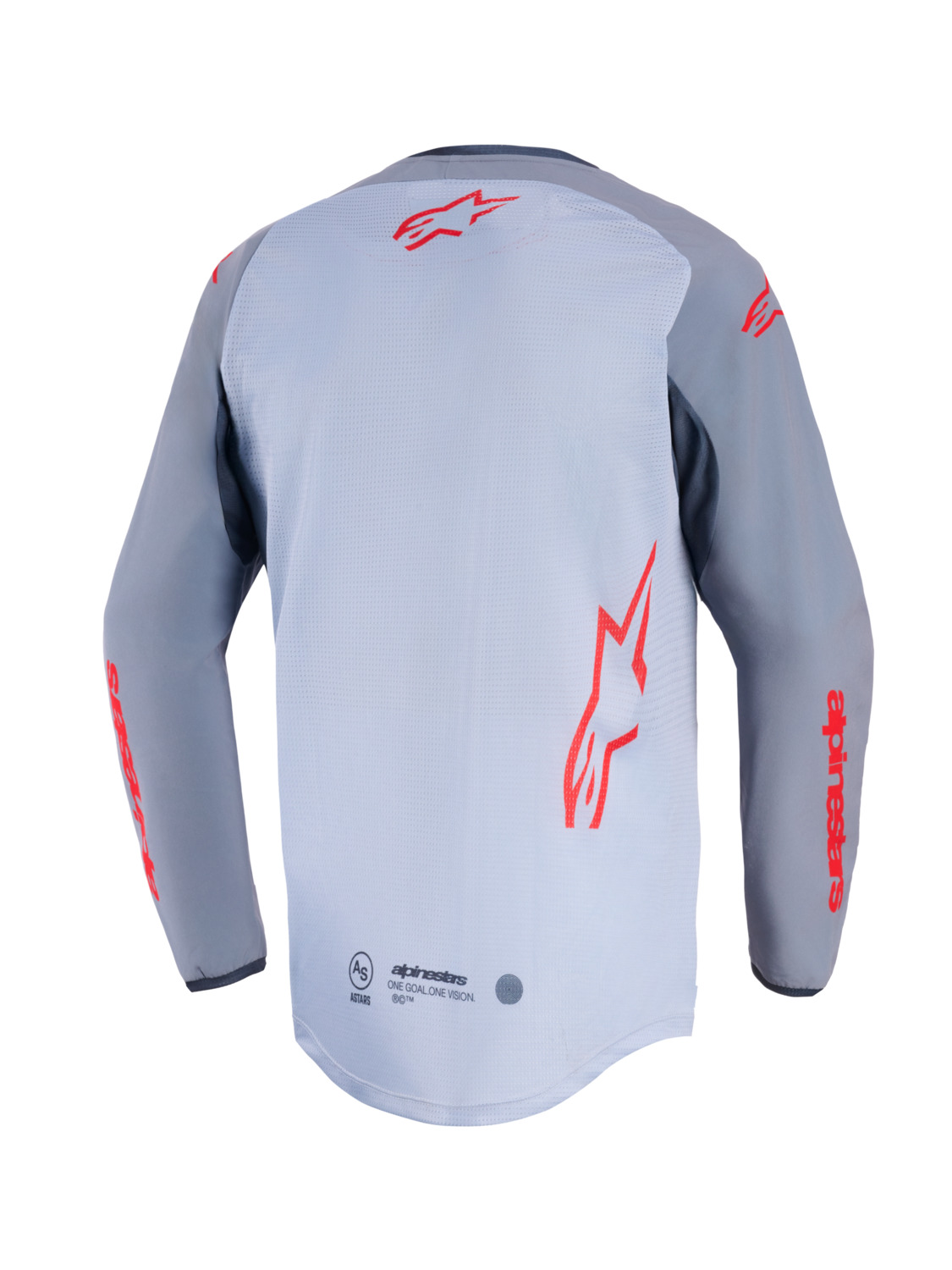 dres MAXDURA DUAL, ALPINESTARS (světle šedá/tmavě šedá/oranžová) 2026 - Obrázek 2