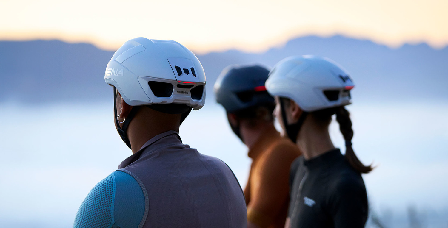 cyklo přilba s headsetem S1, SENA (matná šedá) - Obrázek 2