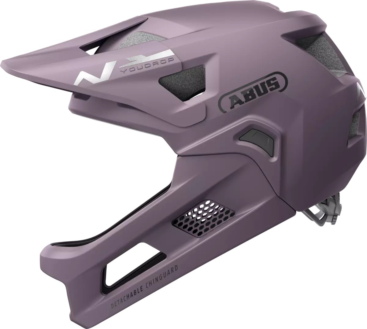 cyklo přilba YouDrop FF ash purple, ABUS dětská (fialová)
