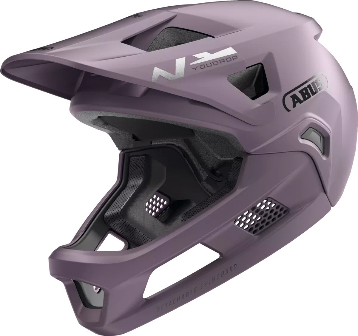 cyklo přilba YouDrop FF ash purple, ABUS dětská (fialová) - Obrázek 4