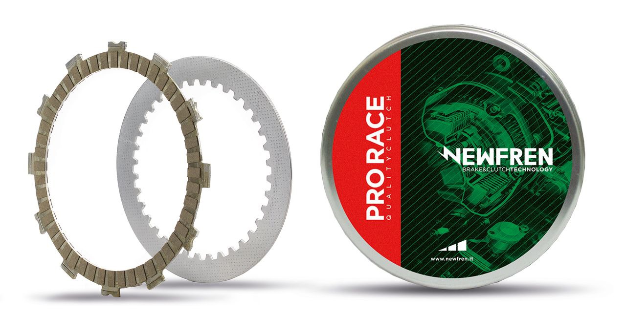 sada spojkových lamel a plechů (PRO RACE směs), NEWFREN (8+7 ks)