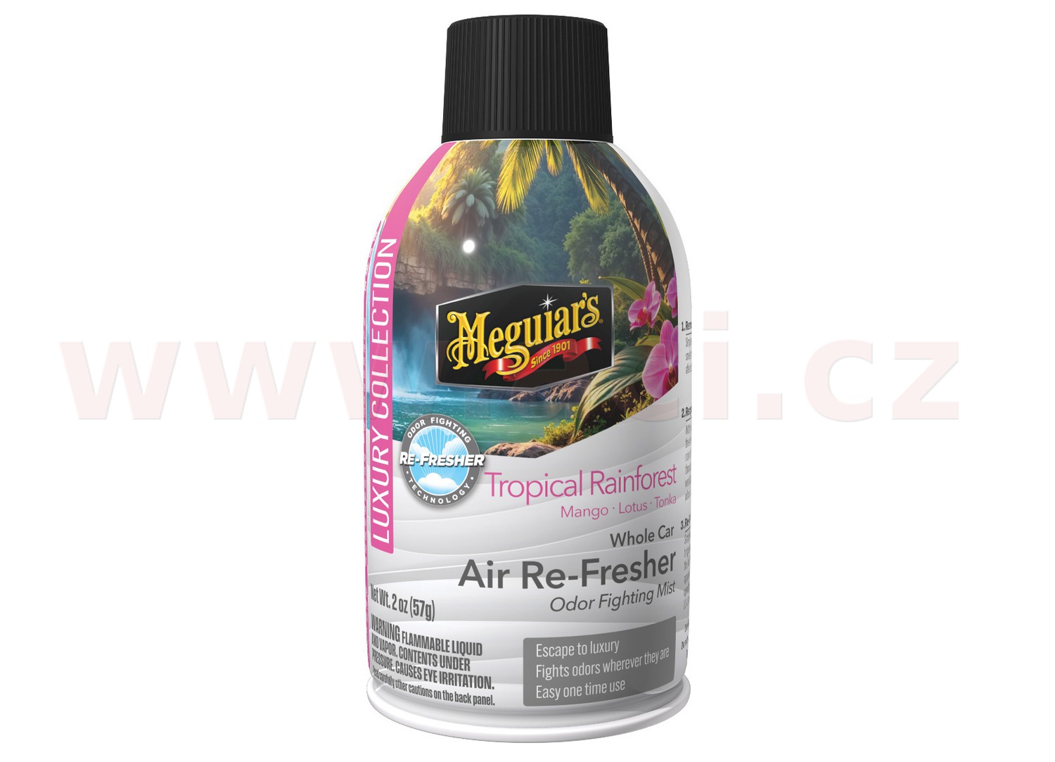 Meguiar's Whole Car Air-Refresher, Rainforest pohlcovač pachů + osvěžovač vzduchu, vůně Tropical Rainforest 57 g - Obrázek 2
