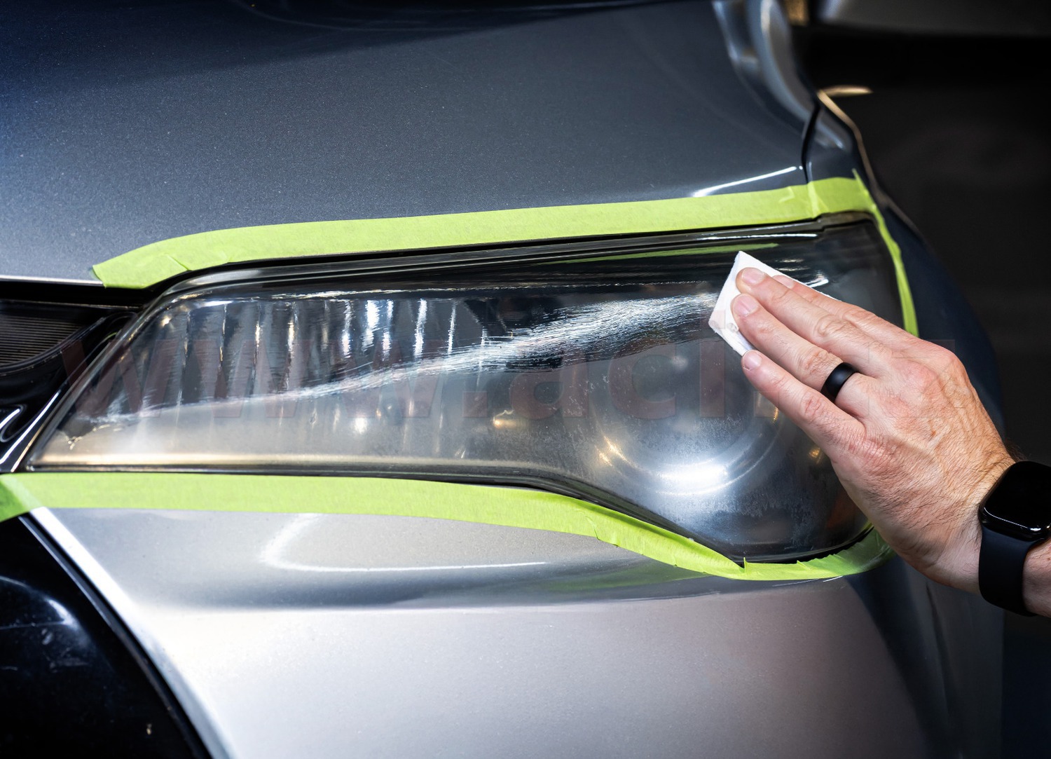 Meguiar's Quik Solutions Headlight Restoration Kit kompletní sada na renovaci silně poškozených světel - Obrázek 6