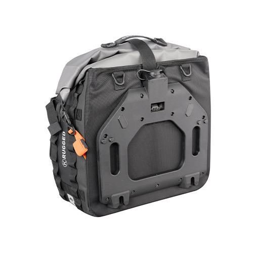 AV07 K´RUGGED voděodolné šedé boční brašny KAPPA - Obrázek 3
