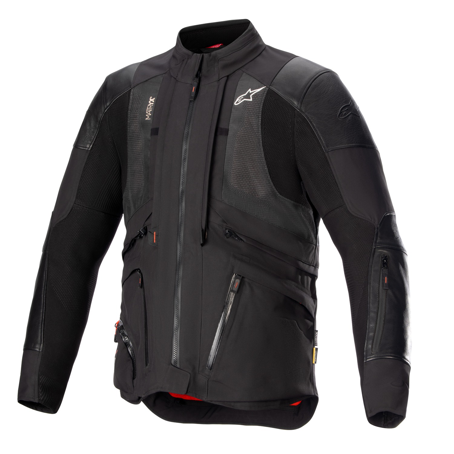 bunda AMT-10R DRYSTAR XF, ALPINESTARS (černá/oranžová) 2026 - Obrázek 2