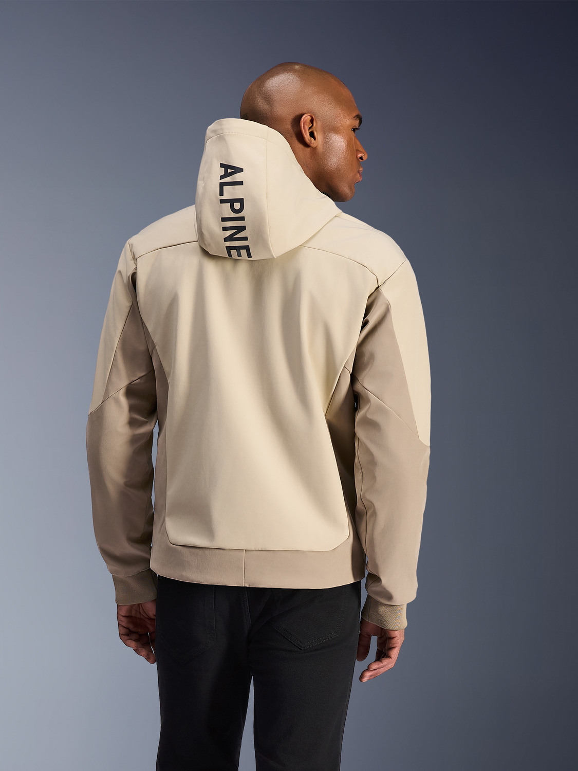 bunda RADIUM TECH HOODIE, ALPINESTARS (písková/hnědá) 2026 - Obrázek 6