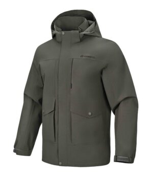 Pánská lehká bunda s kapucí CFMOTO - zelená - 2XL