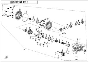 F31 FRONT AXLE