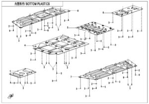 F04-5-V3 BOTTOM PLASTICS