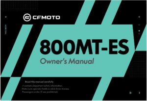 F38 OWNER'S MANUAL