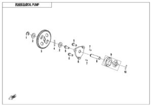 E07 OIL PUMP