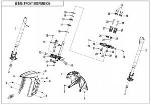 F05 FRONT SUSPENSION