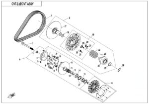 E05-A-V3 CVT ASSY