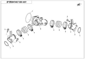 E02-5 INTAKE MANIFOLD ASSY.
