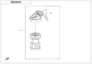 F01 LOCK KIT
