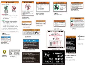 F19-2-A-V2 WARNING DECAL(EU167)