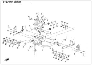 F03-1 FRONT BRACKET