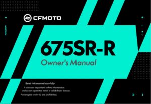 F38-A OWNERS MANUAL