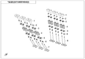E02-3 CYLINDER HEAD(2)