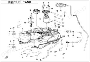F12 FUEL TANK