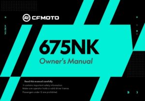 F38 OWNERS MANUAL