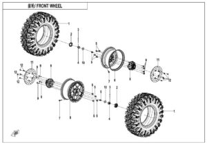 F07 FRONT WHEEL