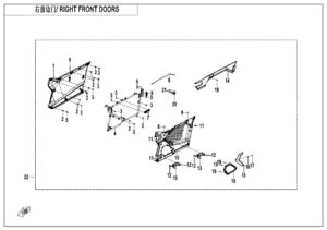 F37-1 RIGHT FRONT DOORS