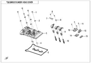 E02-1 CYLINDER HEAD COVER