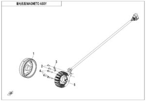 E03 MAGNETO ASSY