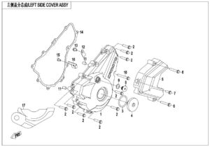 E01-4 LEFT SIDE COVER