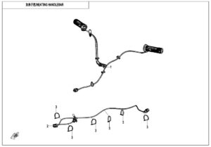 F10-3 HEATED HANDLEBAR