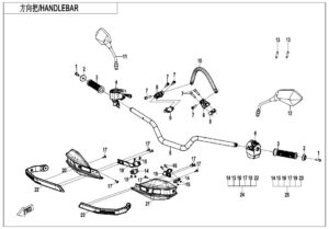F10-1-V2 HANDLEBAR