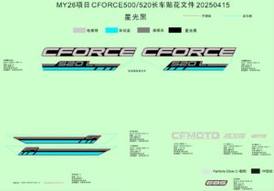 F19-1-E DECAL KITS(NEBULA BLACK)