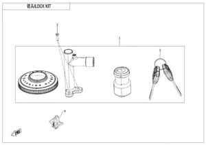 F01 LOCK KIT