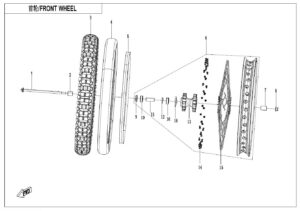 F07 FRONT WHEEL