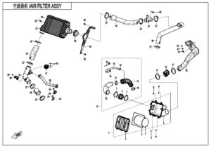 F41 AIR FILTER ASSY
