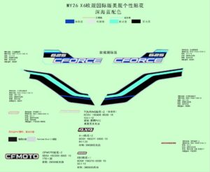F19-1-A DECAL KITS(TWILIGHT BLUE)