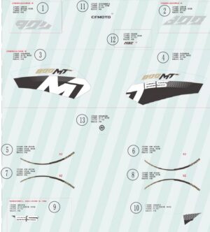 F19-3-V1 DECAL-EXPLORE EDITION-GLACIER WHITE